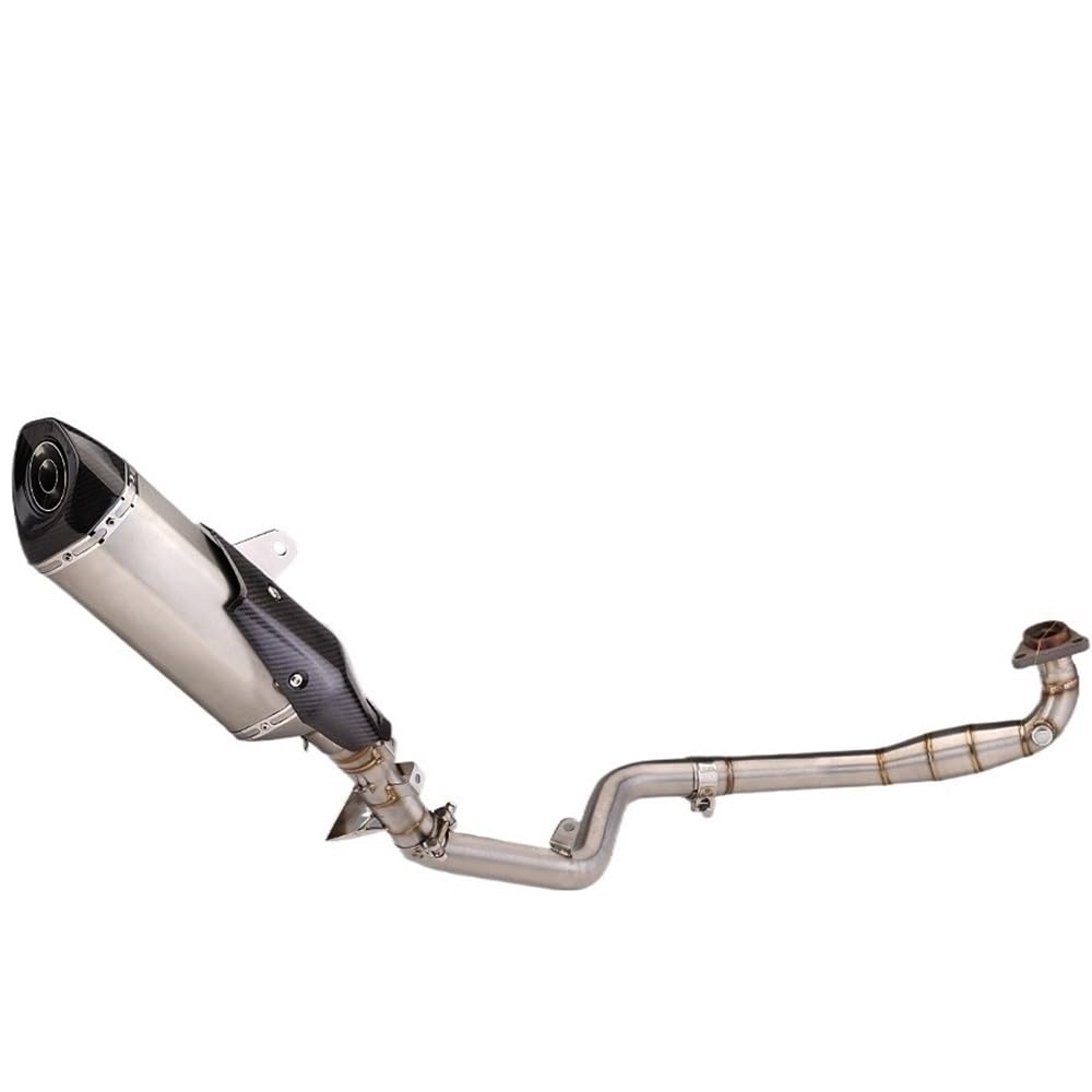 LDUTIU Für X-ADV 750 Für X ADV750 Für XADV 750 Slip Auf Motorrad Auspuff Moto Volle Vorne Rohr Verbinden Schalldämpfer Auspuffrohr(Color2) von LDUTIU