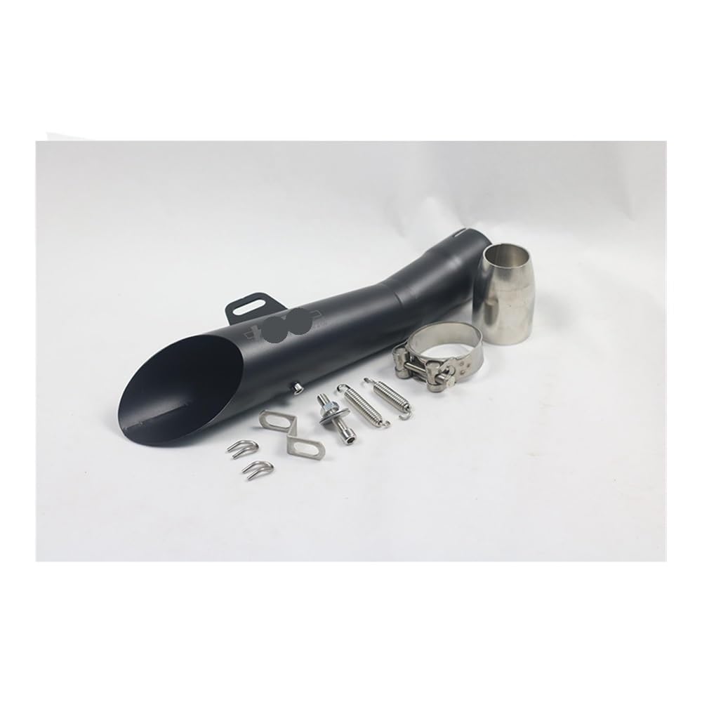 LDUTIU Für YZF Für R6 Für R3 Für R25 Für MT 03 Für Cbr600rr Motorrad Auspuffrohr Off-Road Schalldämpfer Adapter Modifikation Auspuffrohr(Color11) von LDUTIU