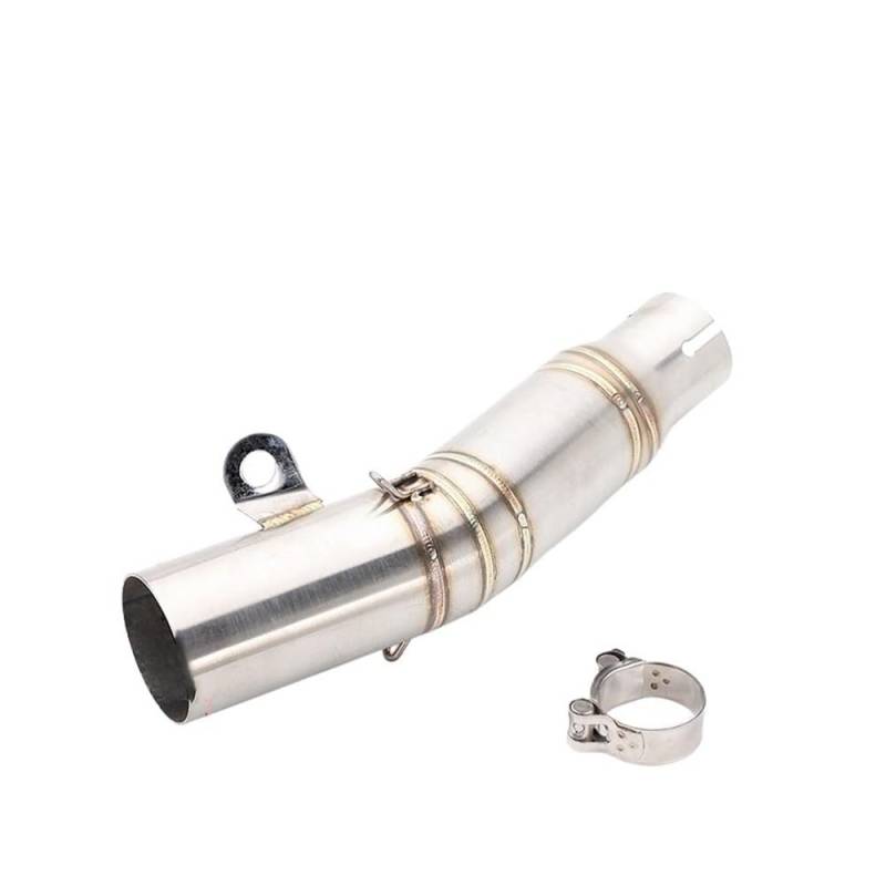 LDUTIU Für YZF Für R6 Für YZF-6R 1998-2023 Slip Auf Motorrad Auspuff Moto Ändern Mittleren Link Rohr Verbinden Schalldämpfer Auspuffrohr(Color B) von LDUTIU