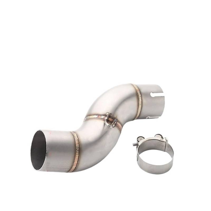 LDUTIU Für YZF Für R6 Für YZF-6R 1998-2023 Slip Auf Motorrad Auspuff Moto Ändern Mittleren Link Rohr Verbinden Schalldämpfer Auspuffrohr(Color C) von LDUTIU