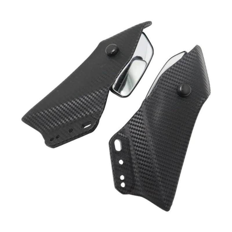 LDUTIU Für YZF Für Tmax 530 Motorrad Nachrüstung Einstellbare Seite Spoiler Feste Wind Flügel Spiegel Seite Verkleidung von LDUTIU