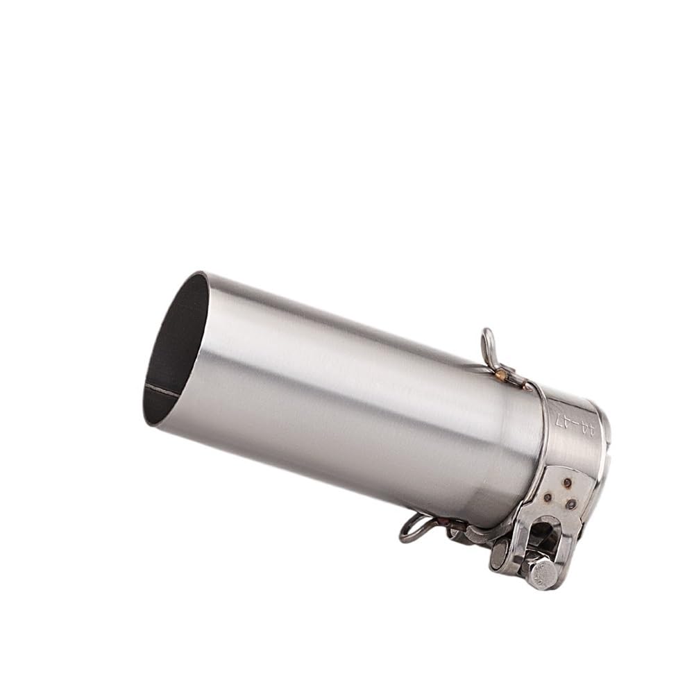 LDUTIU Für YZF-R6 Für R6 1998-2021 51mm Slip-on Motorrad Auspuff Mittleren Link Rohr Schalldämpfer Verbinden Rohr Auspuffrohr(Color-F 06-21) von LDUTIU