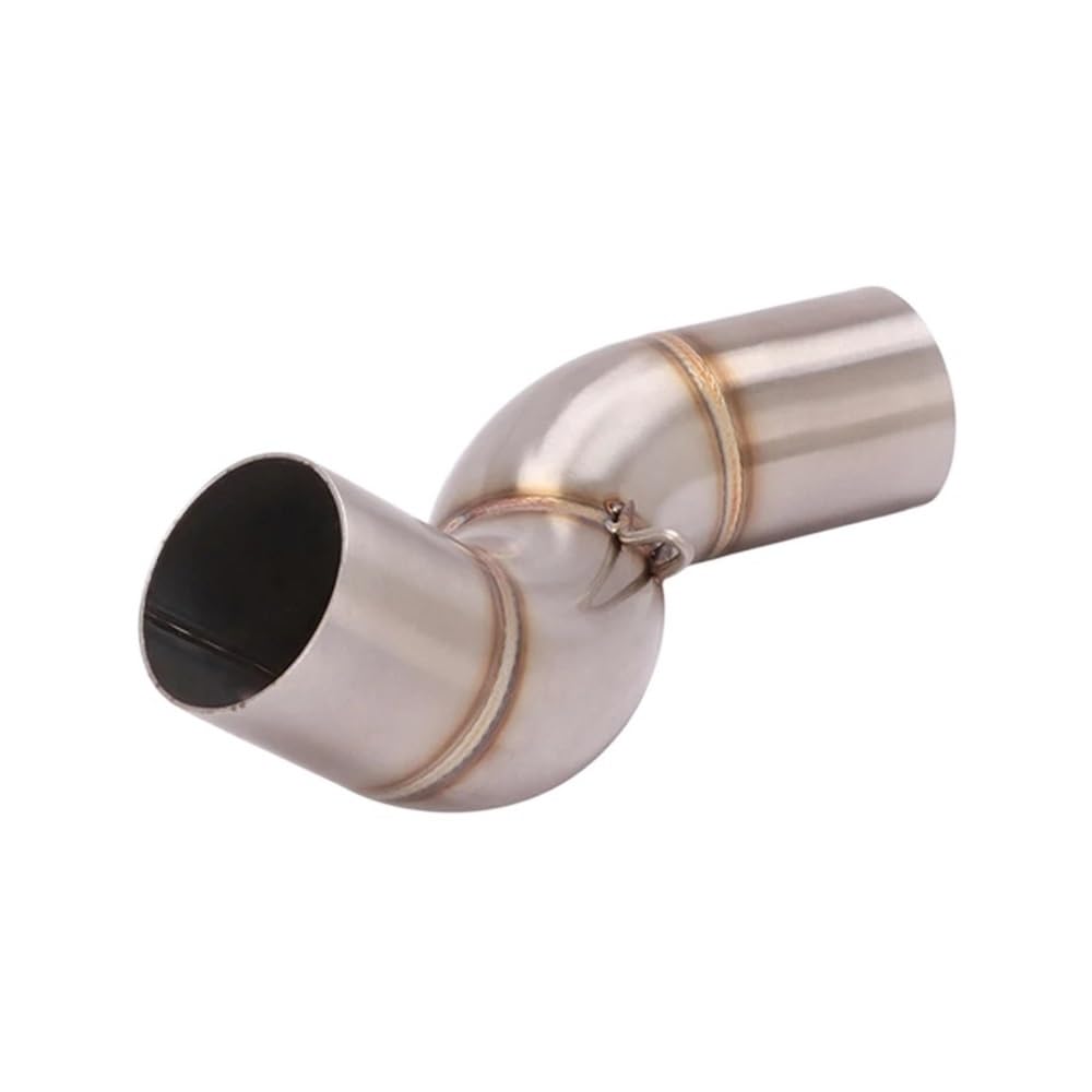 LDUTIU Für Z900 2017-2023 Für Z900 A2 2020-2022 Slip-on Motorrad Exhuast Mittleren Link Rohr Schalldämpfer Adapter 51mm Stecker Auspuffrohr(Color C) von LDUTIU