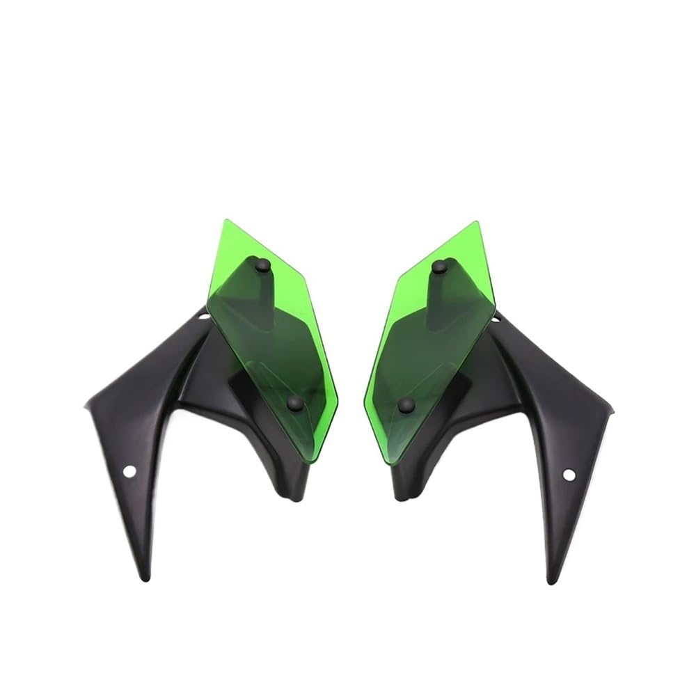 LDUTIU Für Z900 Für Z 900 2017 2018 2019 Motorrad Teile Seite Abtrieb Spoiler Feste Flügel Winglet Verkleidung Flügel Deflektoren(17-19 Green) von LDUTIU