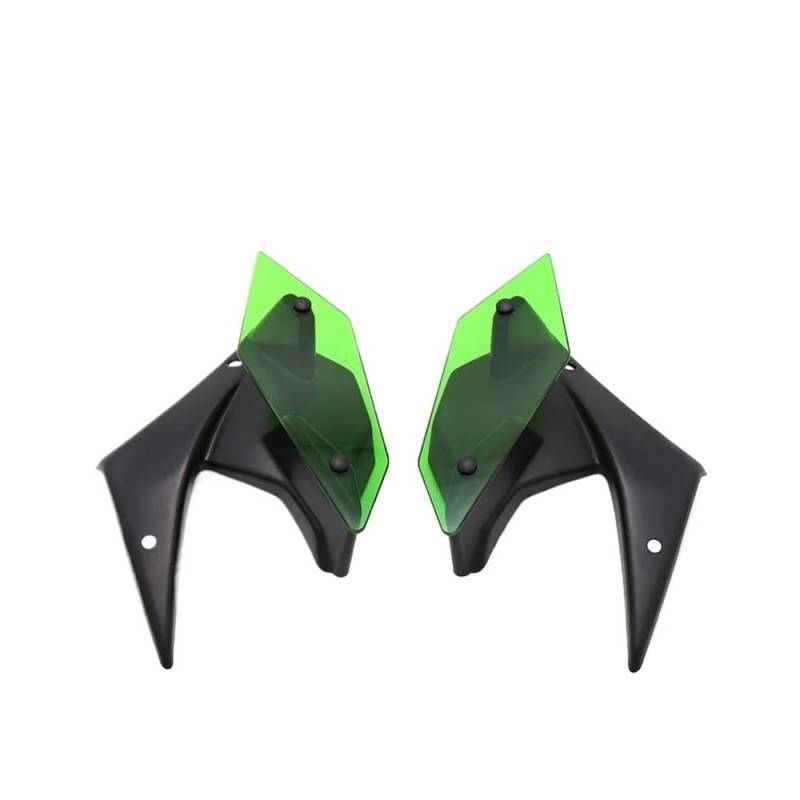 LDUTIU Für Z900 Für Z 900 2017 2018 2019 Motorrad Teile Seite Abtrieb Spoiler Feste Flügel Winglet Verkleidung Flügel Deflektoren(17-19 Green) von LDUTIU