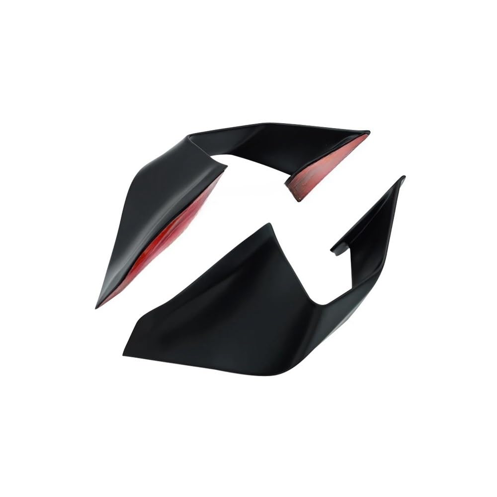 LDUTIU Für ZX25R Für ZX4R Für ZX4RR Für ZX-25R/SE Für ZX-4R/SE Feste Flügel Verkleidung Spoiler Motorrad Zubehör Seite Flügel Wind Klinge(Color -04) von LDUTIU