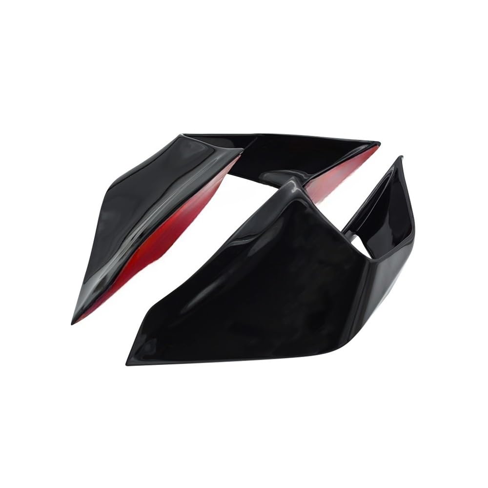 LDUTIU Für ZX25R Für ZX4R Für ZX4RR Für ZX-25R/SE Für ZX-4R/SE Feste Flügel Verkleidung Spoiler Motorrad Zubehör Seite Flügel Wind Klinge(Color-07) von LDUTIU