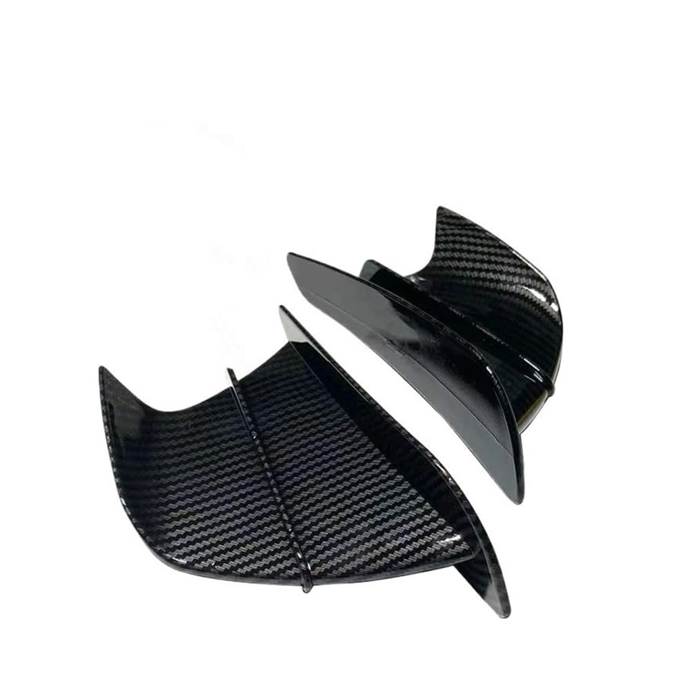 LDUTIU Für ZX6R Für ZX7R Für ZX9R Für ZX10R Für ZX12R Für ZX14R Für 650 Motorrad Winglet Spoiler Verkleidung Flügel Kit(Color-02) von LDUTIU