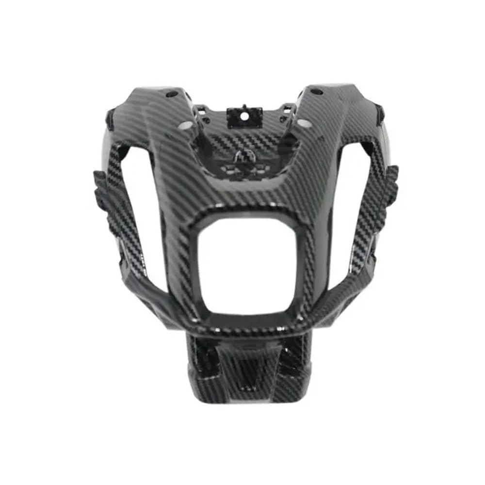 LDUTIU Lampe Gugel Abdeckung Platte Motorrad Innere Vordere Licht Abdeckung Verkleidung Für MT 07 Für FZ-07 2021 2022 2023(Black-3) von LDUTIU