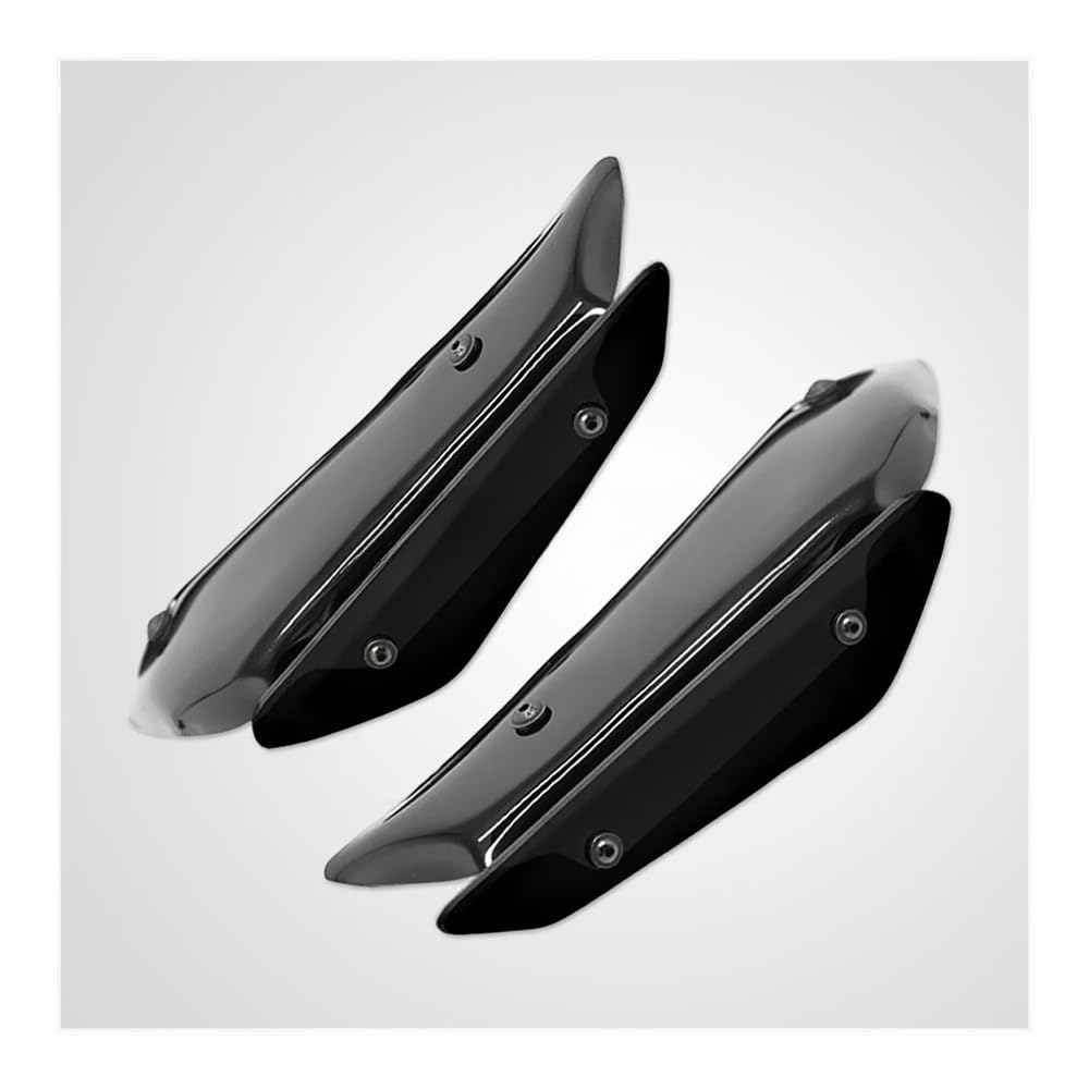 LDUTIU Motorrad Abtrieb Sport Spoiler Seite Spoiler Windabweiser Rahmen Verkleidung Kit Zubehör Für Ninja 400 2018-2021(Color -02) von LDUTIU
