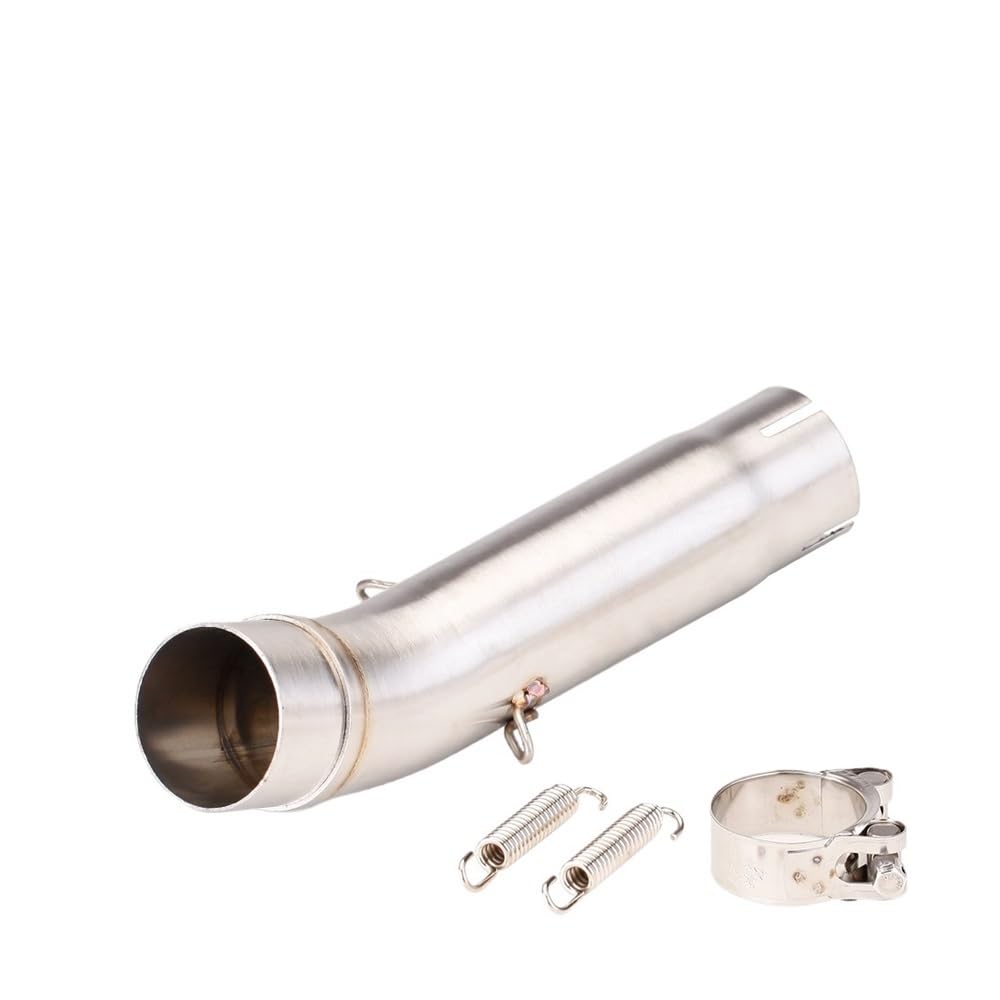 LDUTIU Motorrad-Auspuff-Mittelrohr Runder Schalldämpfer Slip-On Für CB400 2007–2020, Alle Baujahre Auspuffrohr(Color A) von LDUTIU