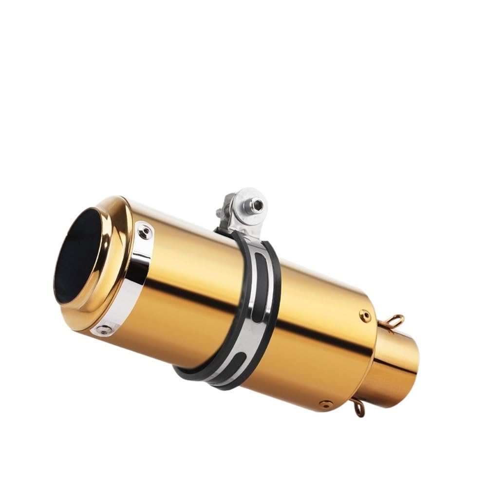 LDUTIU Motorrad-Auspuffrohr 51 Mm Universal-Refit-Schalldämpfer-Verbindungsrohr Auspuffrohr(Color A) von LDUTIU