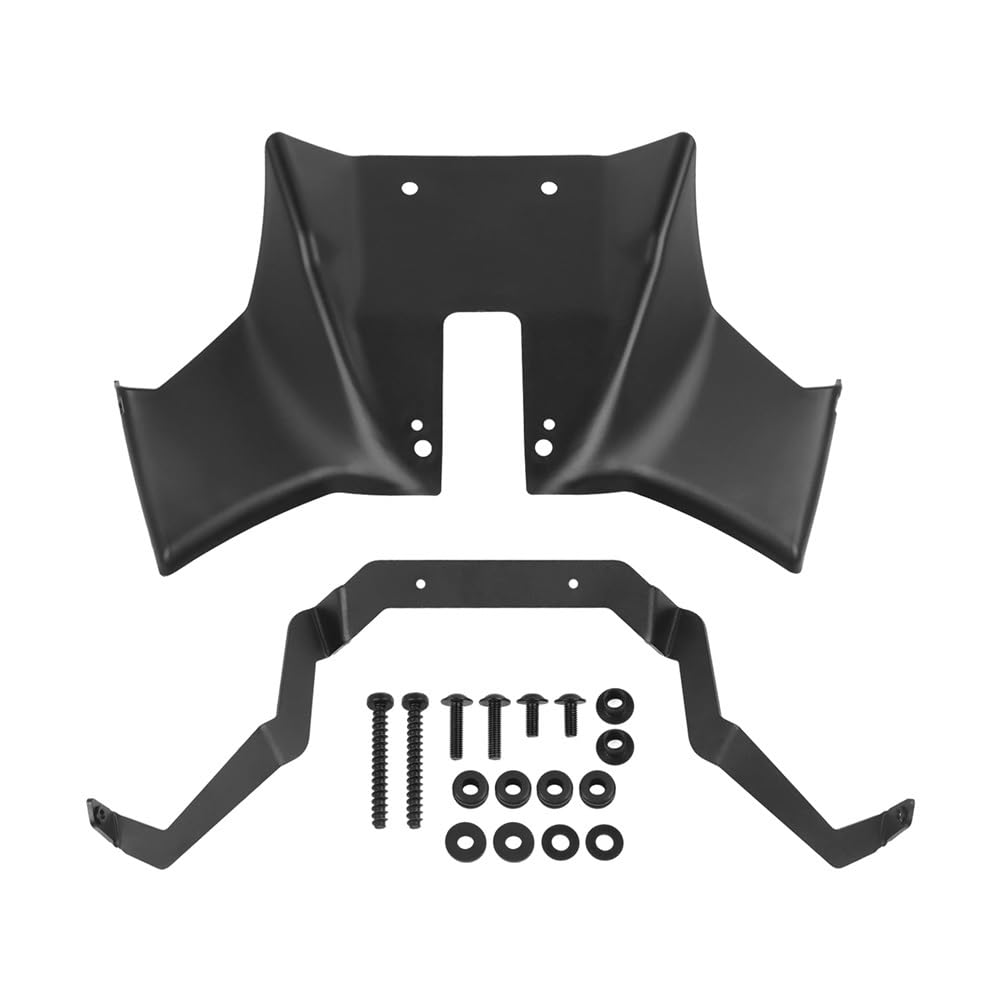 LDUTIU Motorrad Frontspoiler Frontal Sport Abtrieb Spoiler Winglet Flügel Deflektor Für GSX 8S Für GSX8S Für GSX-8S 2023 2024(Black) von LDUTIU