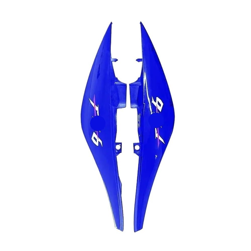 LDUTIU Motorrad Hinten Passagier Oberen Schwanz Sitz Gugel Seite Panel Verkleidung Cove Für FZ6 Für FZ6-N Für FZ6N 2007-2009(Blue-Logo) von LDUTIU