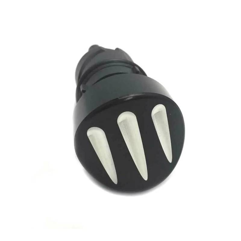 LDUTIU Motorrad Motoröl Kraftstoff Filter Kappe Ölmessstab Tank Abckung Für Sportster Für XL 883 1200 Für XL50 50th 2006 2007 2008 2009(1 Piece Black) von LDUTIU