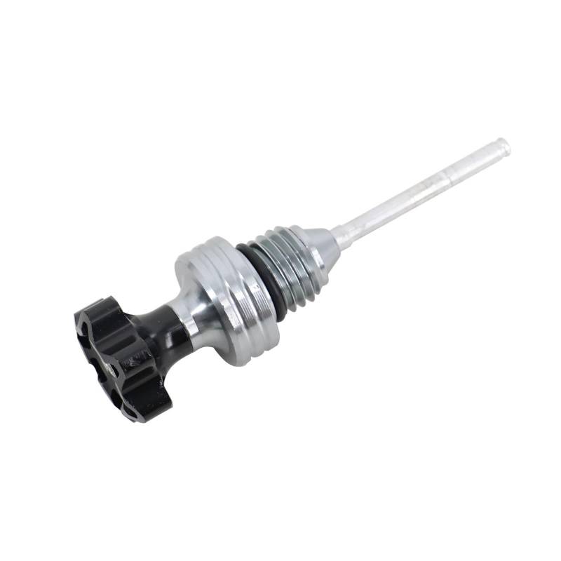 LDUTIU Motorrad-Motorölmessstab-Einfüllckel Motor-Kurbelgehäuse-Ölstandsanzeige(Black) von LDUTIU