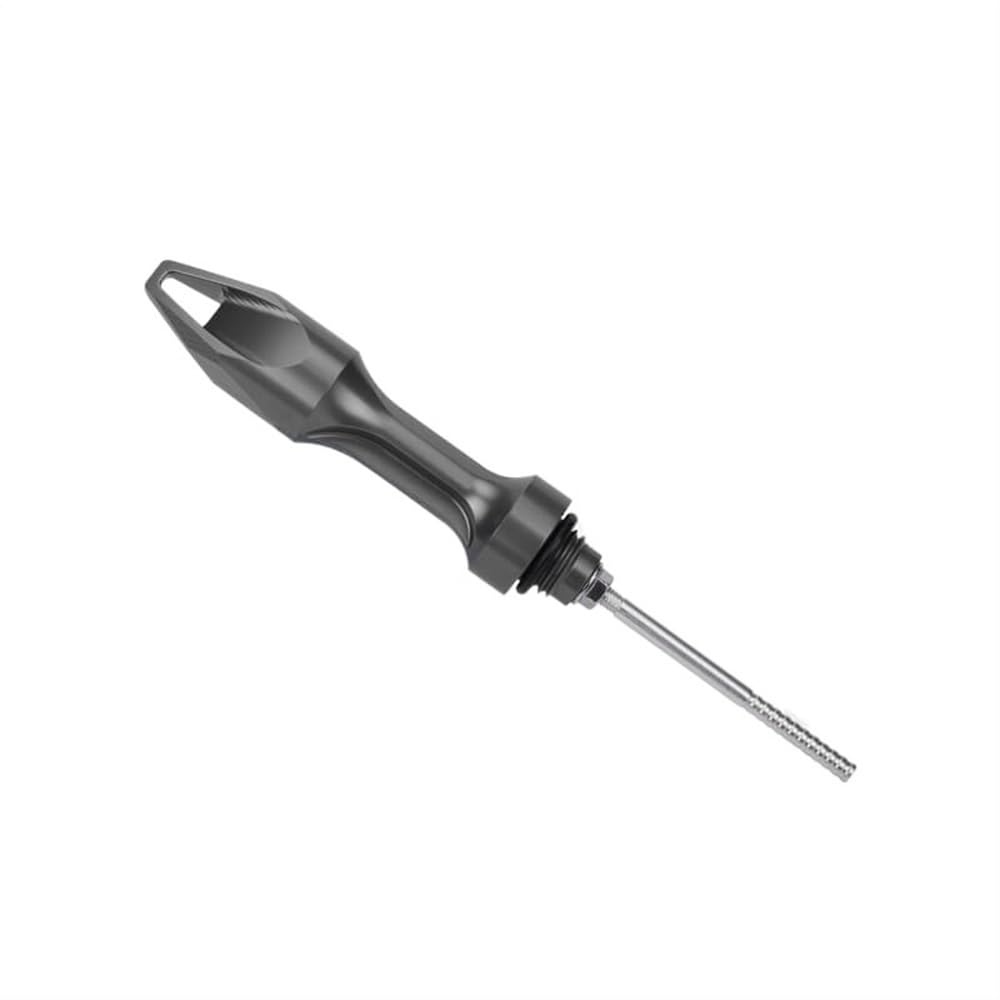 LDUTIU Motorrad Motorölmessstab Mit Öleinfüllckel Filterabckung Und Manometer Für PCX 160/150/125(Grey) von LDUTIU