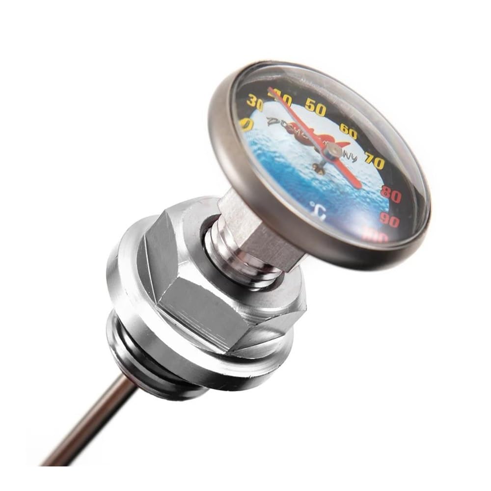 LDUTIU Motorrad Ölmessstab Aluminiumlegierung Ölstandsanzeige Ölmessstab Temperatur Mit Thermometer Für 125cc LDUTIU Motorrad Ölmessstab Aluminiumlegierung Ölstandsanzeige Ölmessstab Temperatur Mit Thermometer Für 125cc von LDUTIU