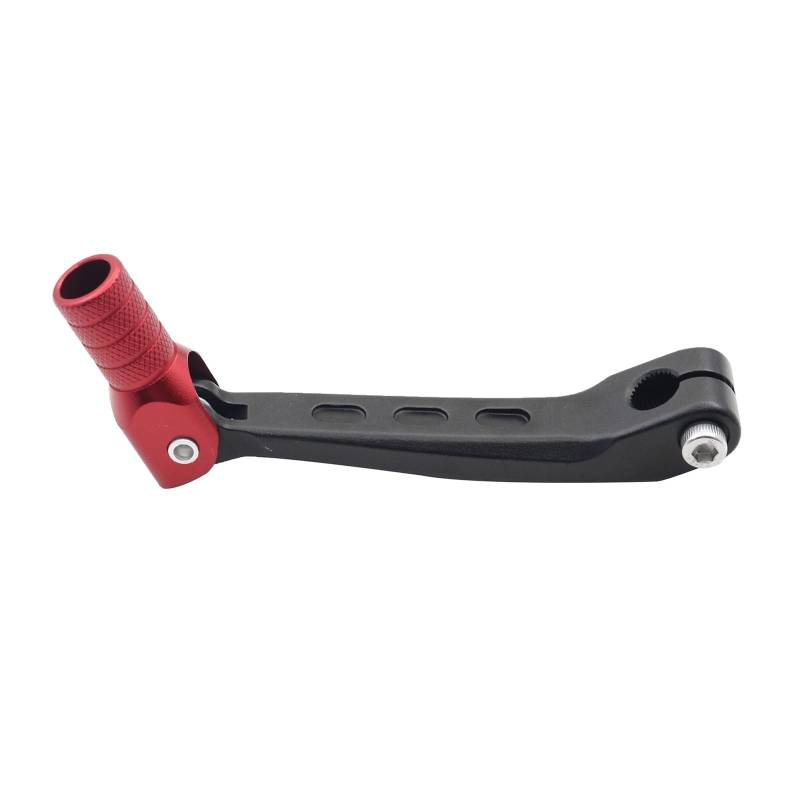LDUTIU Motorrad Schalthebel Motorrad Aluminium Klapp Shifter Schalthebel Für CRF150F Für CRF230F Für CRF 150F 230F 2003-2017(ColorBlack red) von LDUTIU