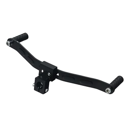 LDUTIU Motorrad Schalthebel Universal Motorrad Dual Möglichkeiten Getriebe Schalthebel Pedal Shifter Motorrad Roller Refit Zubehör(Black) von LDUTIU