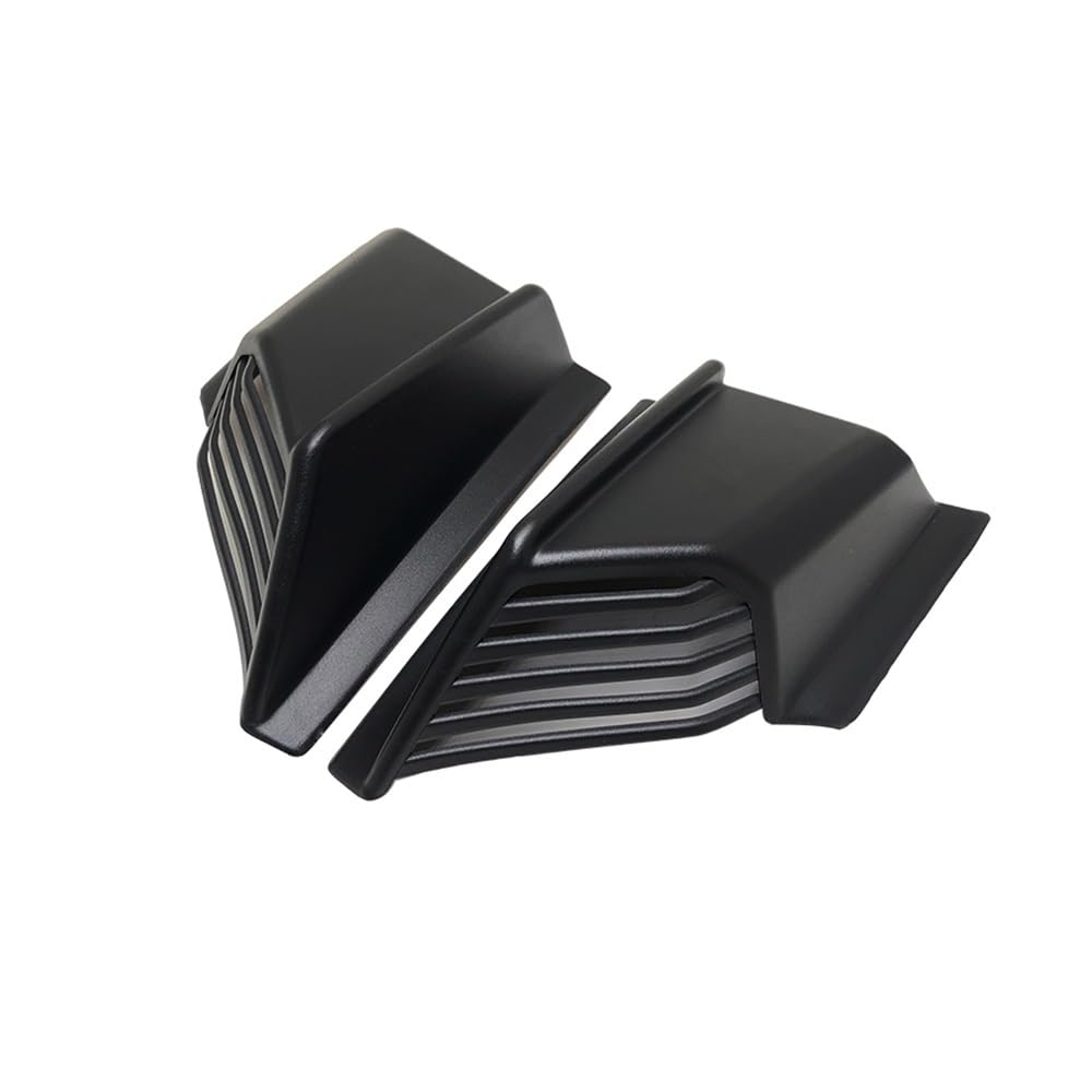 LDUTIU Motorrad Winglet Motorrad Vorderseite Spoiler Motocross Flügel Protector Für ADV150 Für ADV 150 2019 2020 2021 2022 2023(Black) von LDUTIU