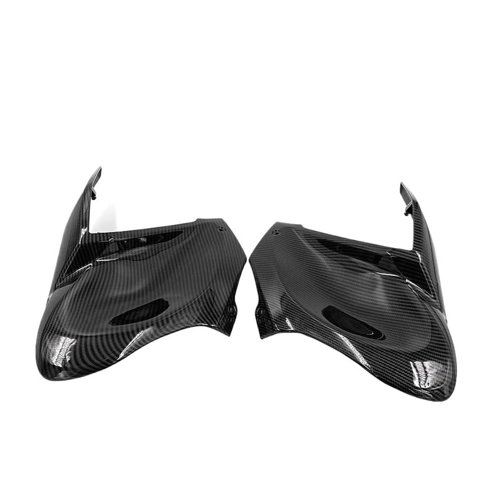 LDUTIU Motorrad Zubehör Front Tank Seite Abdeckung Tank Panel Trim Verkleidung Gugel Schutz Für Z900 Für Z 900 Für ZR900 2017-2019(Carbon Fiber Look) von LDUTIU