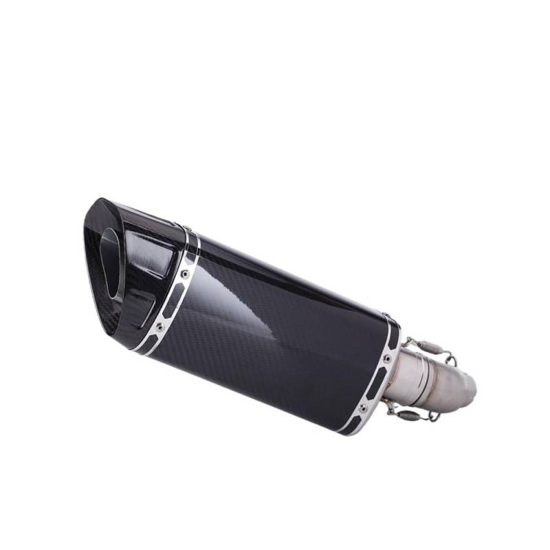 LDUTIU Motorradauspuff Geändert Schalldämpfer Verbindung Mittleren Verbindungsrohr Slip On Für R25 Für R3 Für YZF-R3 Für MT03 Für MT25 Auspuffrohr von LDUTIU