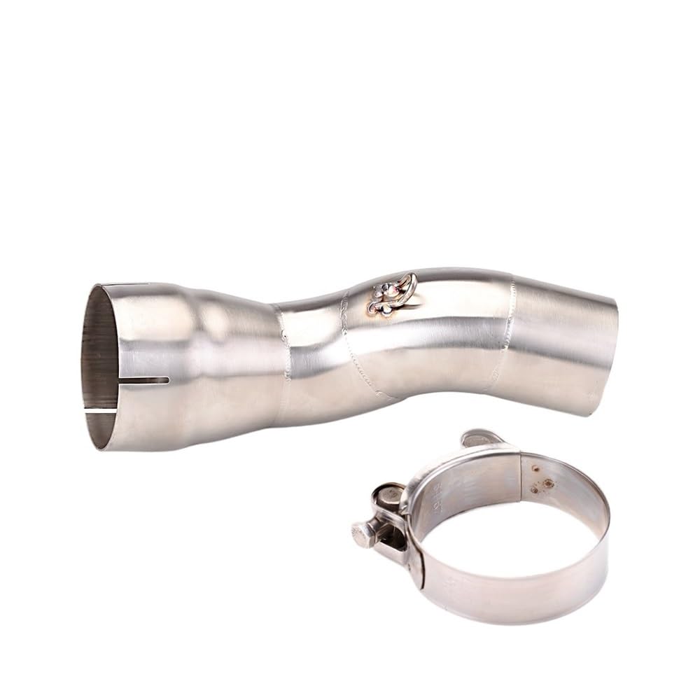 LDUTIU Motorradauspuff Modifiziertes Mittleres Verbindungsrohr Slip-on-Auspuffrohrverbindung Schalldämpfer-Verbindungsrohr 51 Mm Für R1200GS 2013–2019 Auspuffrohr LDUTIU Motorradauspuff Modifiziertes Mittleres Verbindungsrohr Slip-on-Auspuffrohrverbindung Schalldämpfer-Verbindungsrohr 51 Mm Für R1200GS 2013–2019 Auspuffrohr von LDUTIU