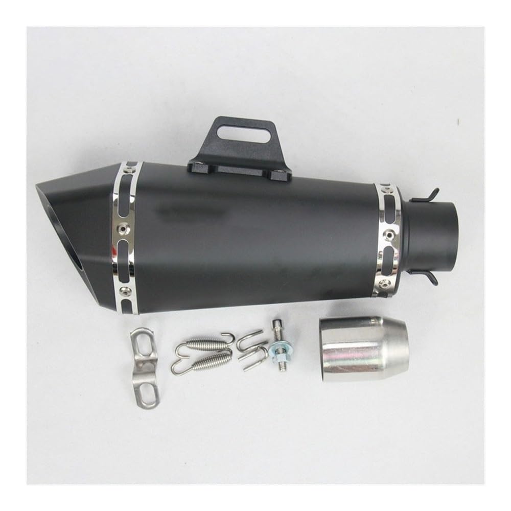 LDUTIU Universal 36-51mm Motorrad Auspuff Mit Schalldämpfer Für Z900 Für GSXR1000 Für SV650 Für R6 Für R3 Für Zx6r Für ZX10 Für MT07 Auspuffrohr(A6 Color) von LDUTIU