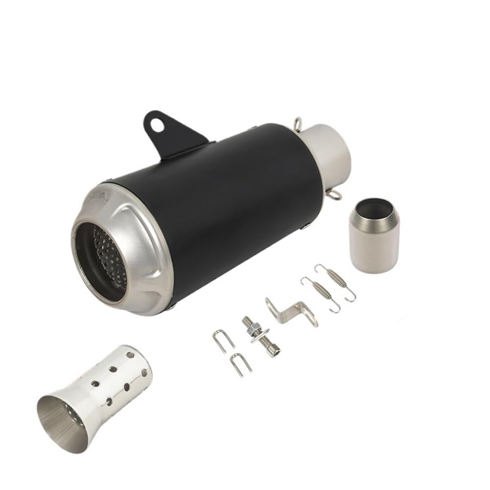 LDUTIU Universal 51MM Motorrad Auspuffrohr Schalldämpfer Für Z700 Für Z900 Für RS Für Ninja400 Für Z400 Für S1000 Für XR Für GSX 250R Auspuffrohr(Color A) von LDUTIU