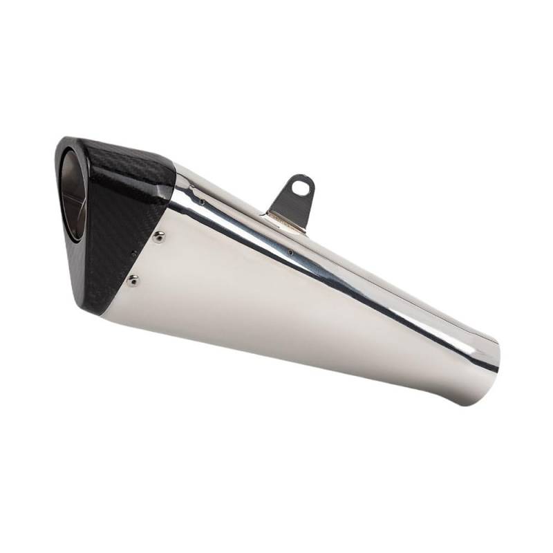 LDUTIU Universal 57mm Motorrad Auspuff Ändern Endrohr Schalldämpfer Für Hayabusa Für GSXR1300 Für CBR650R Für Z900 Für RSV4 Auspuffrohr(C 60mm) von LDUTIU