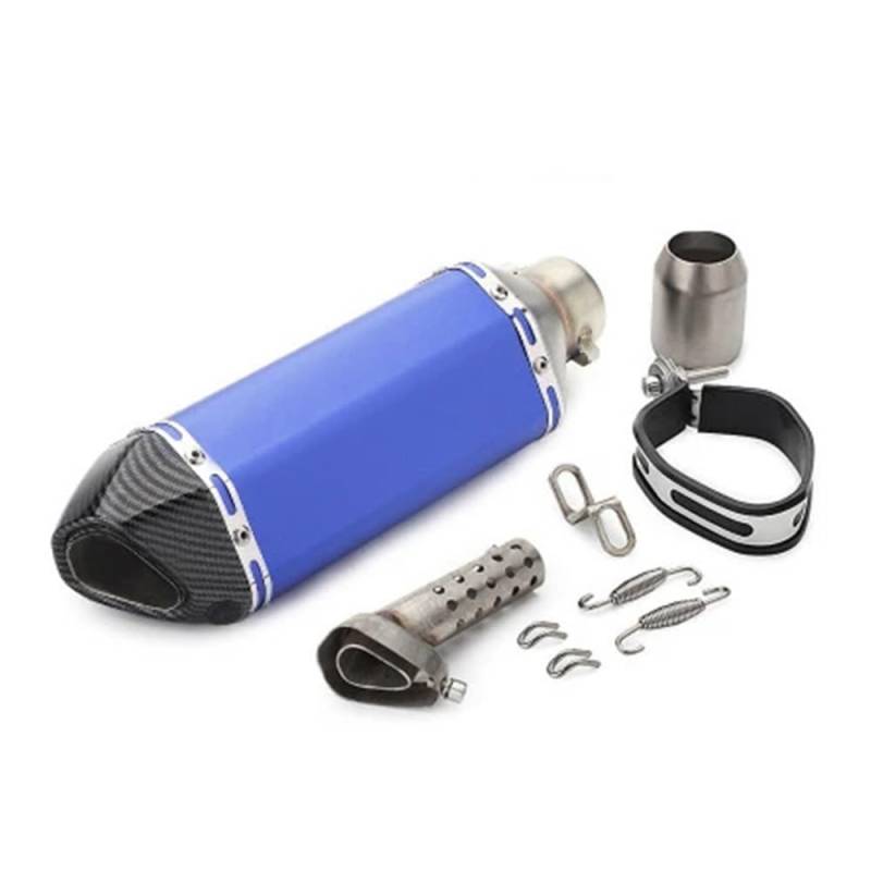 LDUTIU Universal Motorrad Auspuff Schalldämpfer Rohr 250cc-1200cc Für Auspuffrohr(I 370mm) von LDUTIU