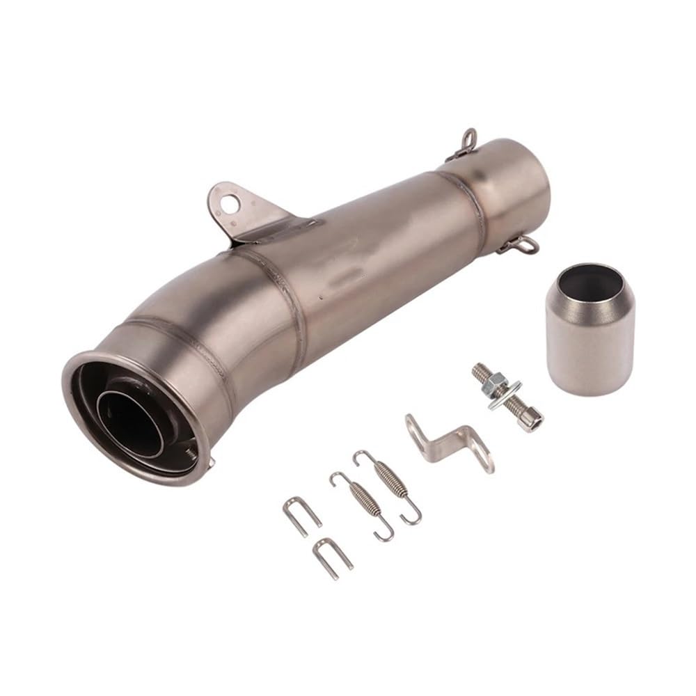 LDUTIU Universal Motorrad Auspuffrohr Ecape Geändert Schalldämpfer Für R3 Für R15 Für NMAX155 Für Z250 Für Crf 230 Für R6 Auspuffrohr(Color-0A) von LDUTIU