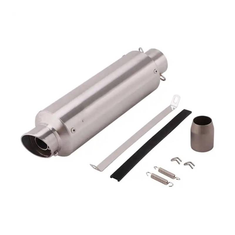 LDUTIU Universal Motorrad Echt Slip Auf Auspuffrohr Schalldämpfer Moto Für R1 Für R3 Für R6 CBR300 Auspuffrohr(Color B) von LDUTIU