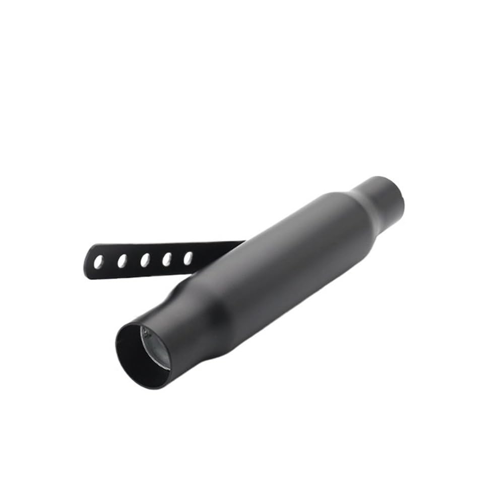 LDUTIU Universal Motorrad Motorrad Auspuff Schalldämpfer Rohr Hinten Rohr Rohr Für Cafe Racer Für Auspuffrohr(11 No Accessories) von LDUTIU
