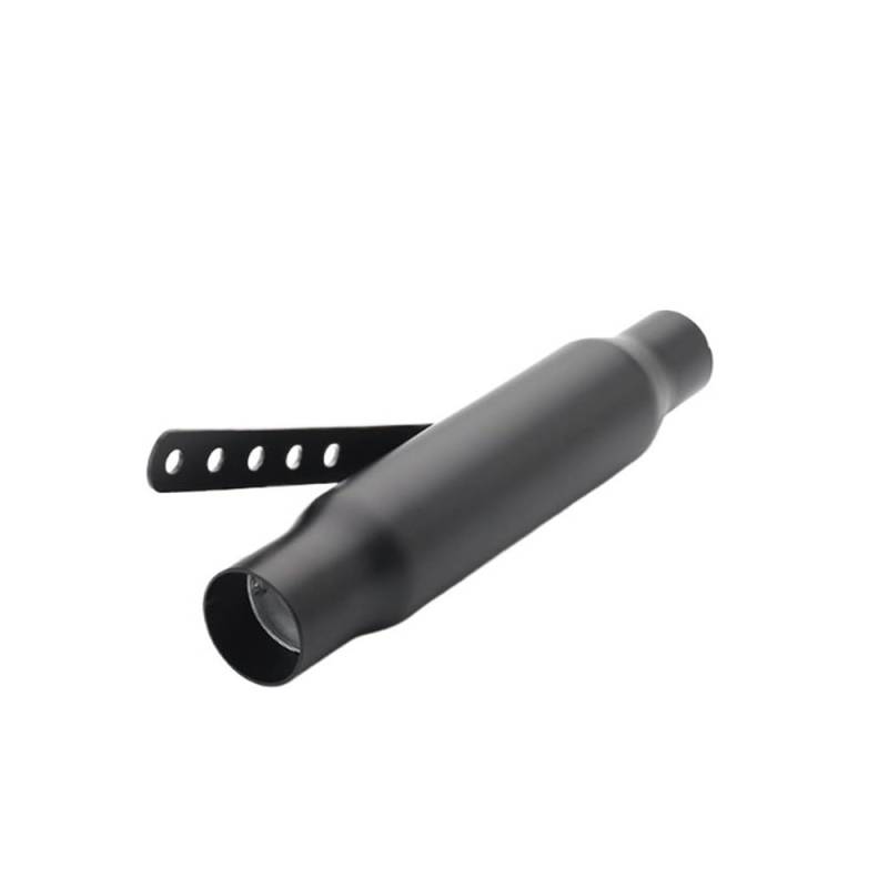 LDUTIU Universal Motorrad Motorrad Auspuff Schalldämpfer Rohr Hinten Rohr Rohr Für Cafe Racer Für Auspuffrohr(11 No Accessories) von LDUTIU