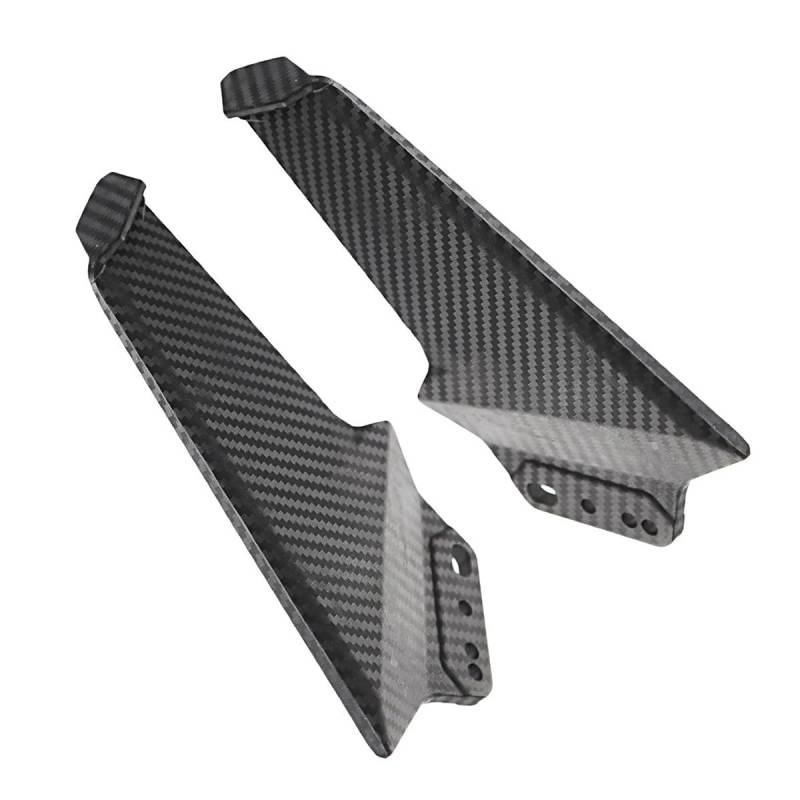 LDUTIU Universal Motorrad Seite Flügel Spoiler Verkleidung Rückspiegel Festen Flügel Für YZF-R1 Für R6 Für R3 Für R25 Für R125 von LDUTIU