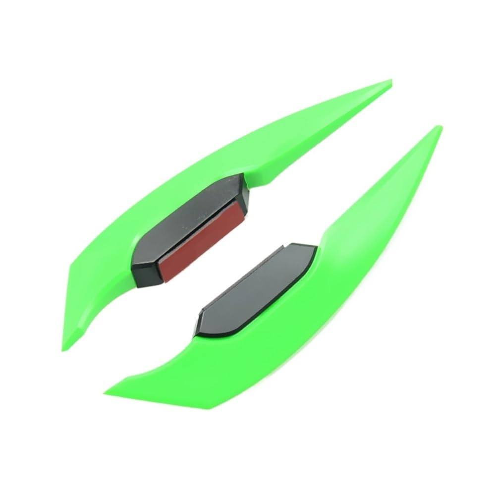 LDUTIU Universal Motorrad Winglet Spoiler Dynamische Dekoration Aufkleber Für Cb1000r 2008~2016 Für CBR 1000rr 2008 Für Mt10(Color-g) von LDUTIU