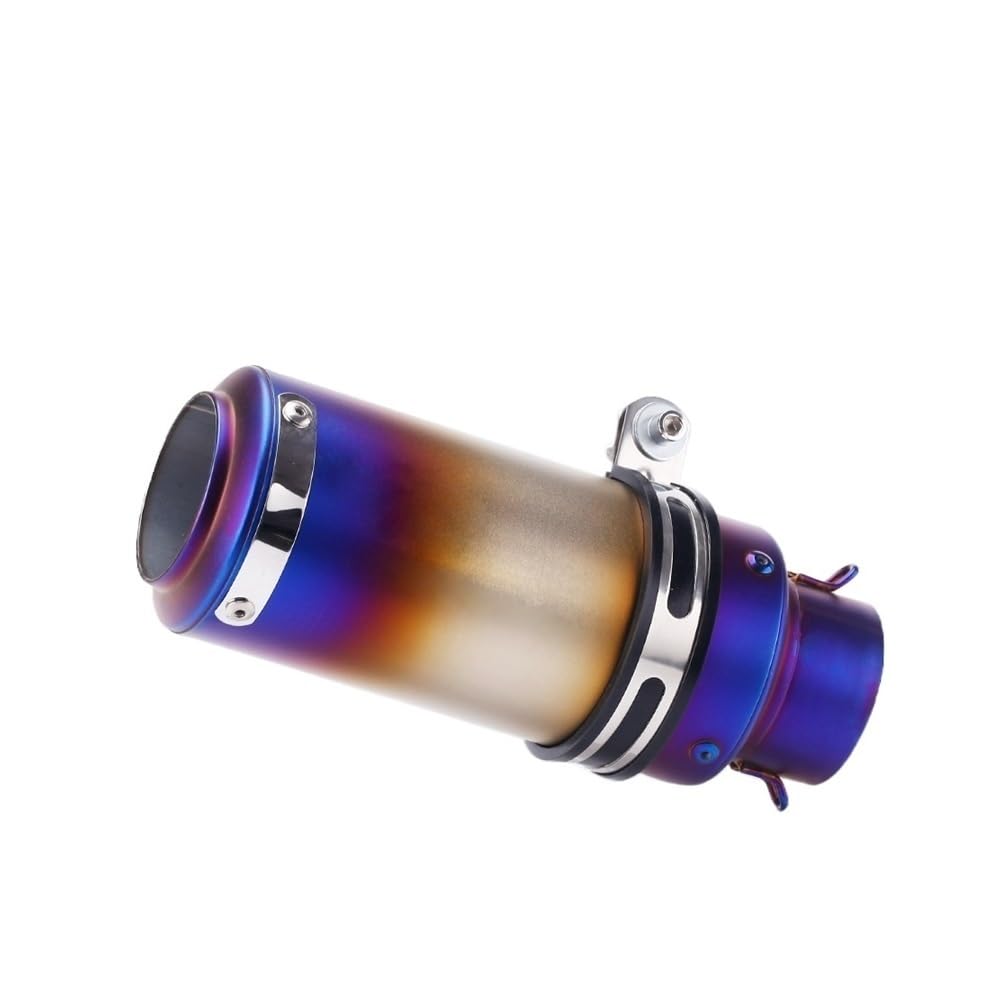 LDUTIU Universelles 51-mm-Motorrad-Auspuffrohr-Endrohr Auspuffrohr(Color E) von LDUTIU