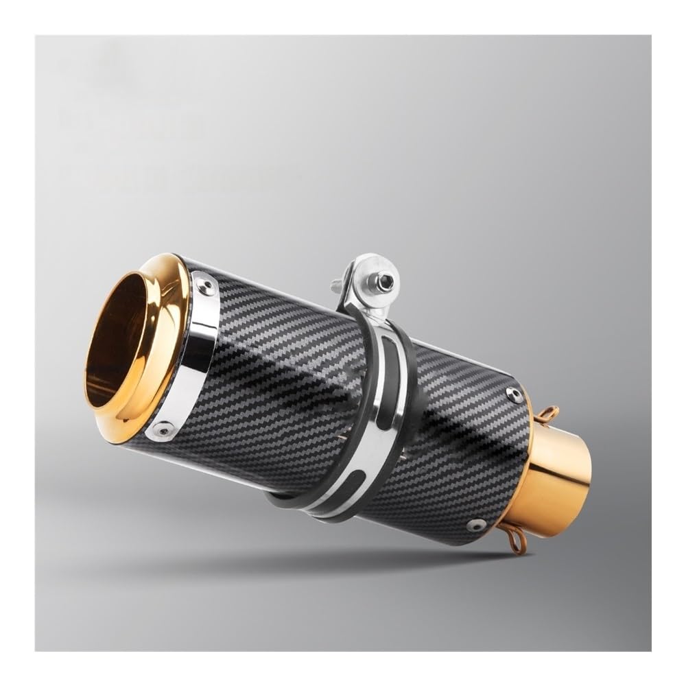 LDUTIU Universelles Motorrad-Auspuffrohr-Endrohr. 51-mm-Motorrad-Auspuffrohr Auspuffrohr(Type-B 51MM) von LDUTIU