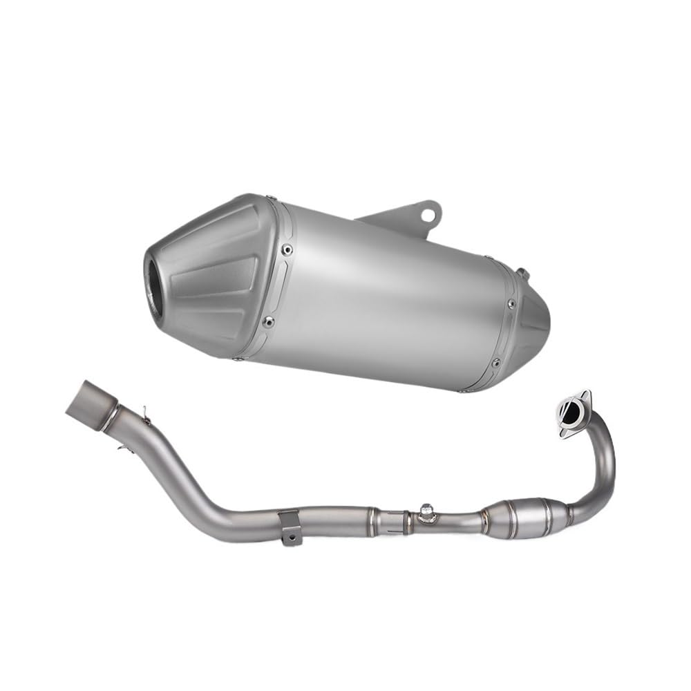 LDUTIU Volle Motorrad Auspuff Off-Road Motorrad Auspuff Schalldämpfer Für CRF300L Für Rally Für CRF300 2021-2023 Auspuffrohr(Color A) von LDUTIU