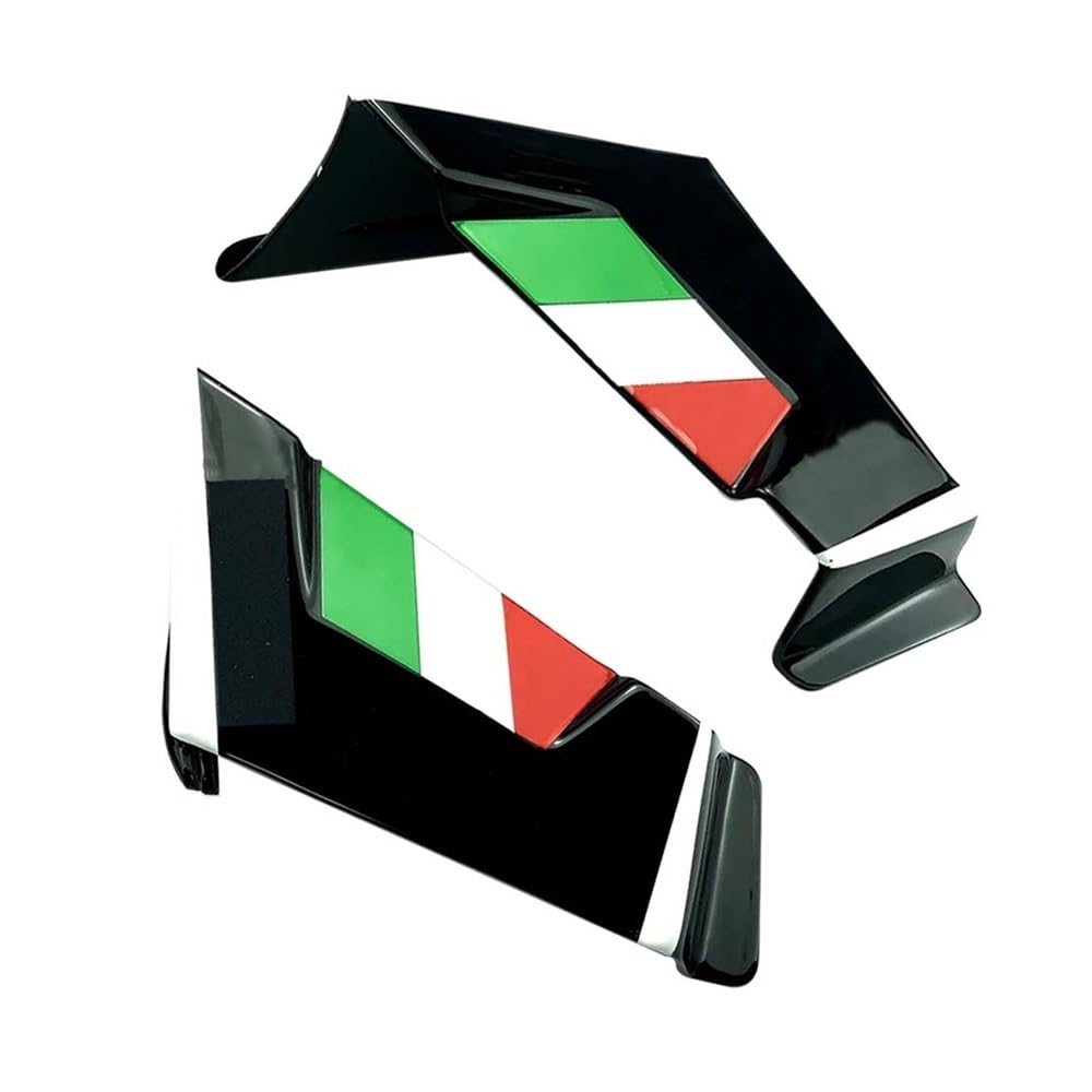 LDUTIU Wind Flügel Abdeckung Aerodynamische Verkleidung Winglets Motorrad Seite Spoiler Für Für RS 660 Für Tuono 660 Für RS660 2021-2023(Color-07) von LDUTIU