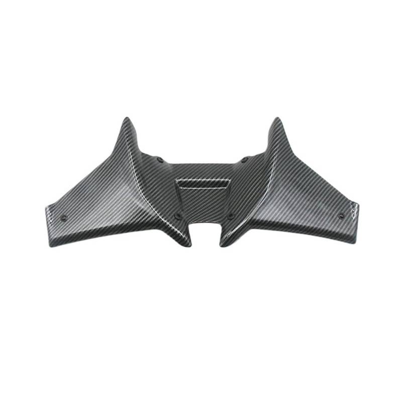 Motorrad Sport Abtrieb Forntal Spoiler Aerodynamische Flügel Deflektor Zubehör Für CB750 Für Hornet Für Cb 750 2023 2024(Carbon Fiber Look) von LDUTIU