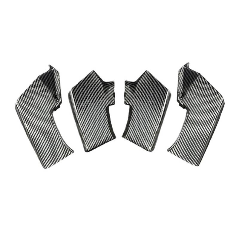 Motorrad Sport Abtrieb Seite Spoiler Aerodynamische Wind Flügel Deflektor Für Street Für Fighter Für V2/S Für V4 /S/SP 2020-23(Carbon Fiber Look) von LDUTIU