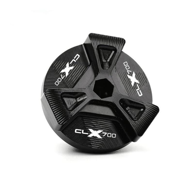 Motorrad Benzintankkappe Für CFMOTO CLX 700 CLX700 700CLX 700CL-X CL-X700 CL-X Abenteuer Sport Motorrad Zubehör Aluminium Motoröl Füllstoff Kappe von LDWPMFD