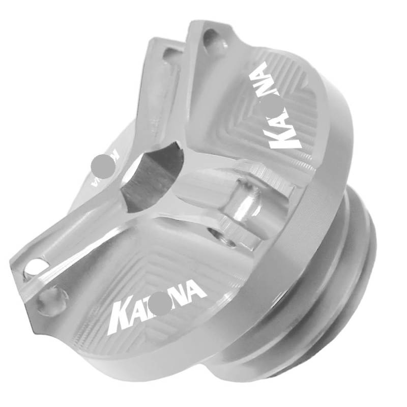 Motorrad Benzintankkappe Motorräder Zubehör FÜR Suzuki Katana 1000 KATANA1000 2019 2020 2021 CNC Motoröl Füllstoff Stecker Kraftstoff Tank Gas Kappe M20 * 1,5 von LDWPMFD