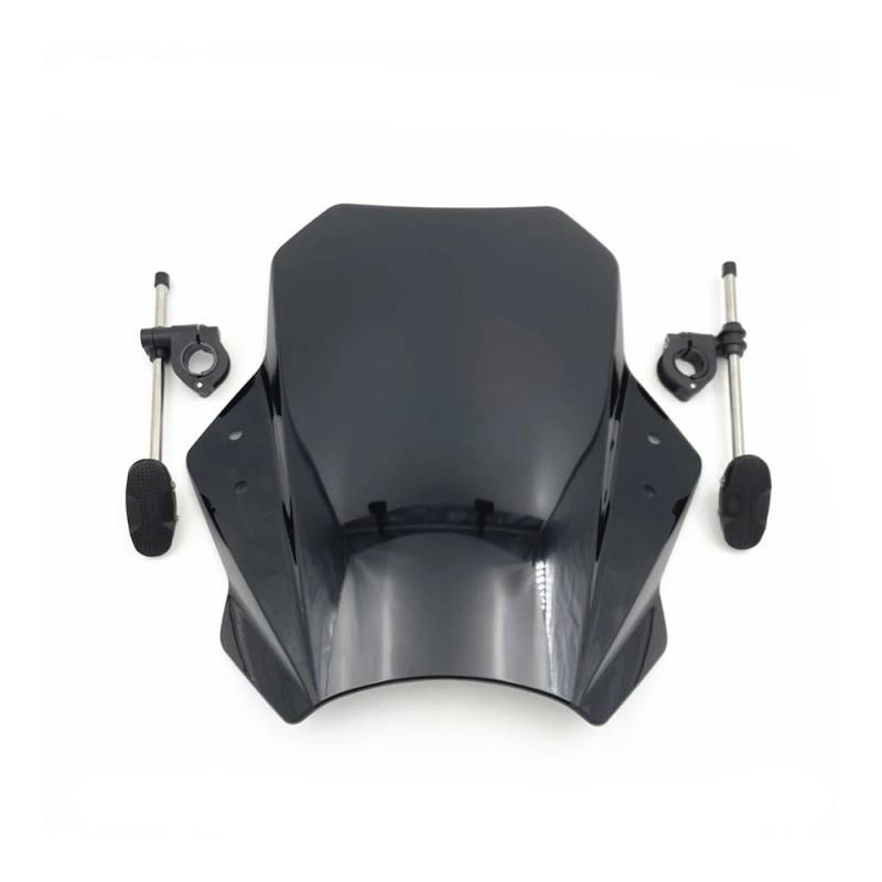 Motorrad Verkleidung Für Ho&nd&a CB300F CB400F CB500F CB 300F 400F 500F Windschutzscheibe Motorrad Windabweiser Clamp-On Variable Windschutzscheibe Spoiler von LDWPMFD