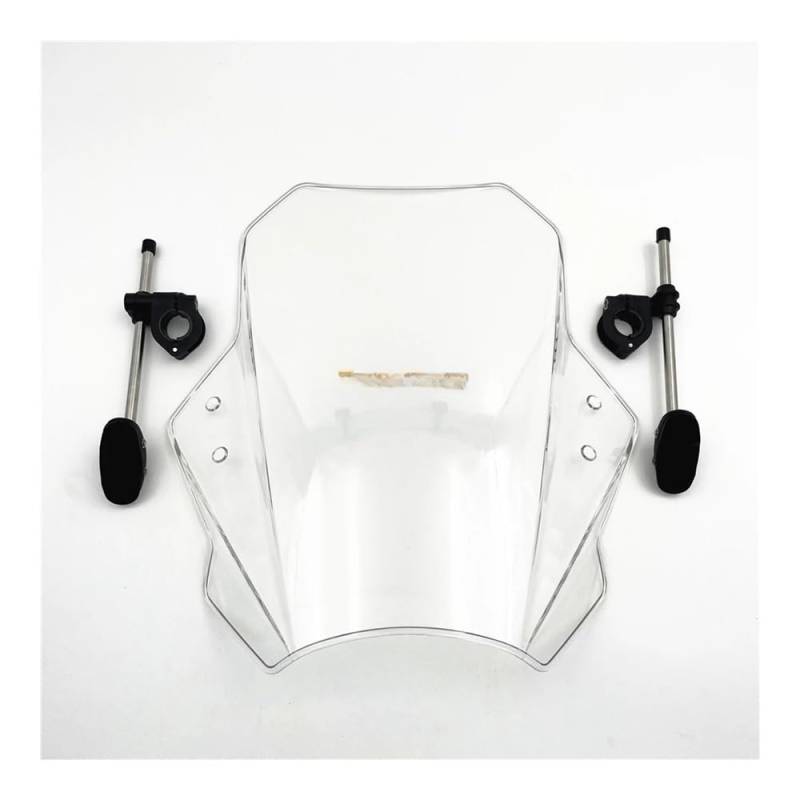 Motorrad Verkleidung Für Ho&nd&a CB300F CB400F CB500F CB 300F 400F 500F Windschutzscheibe Motorrad Windabweiser Clamp-On Variable Windschutzscheibe Spoiler von LDWPMFD
