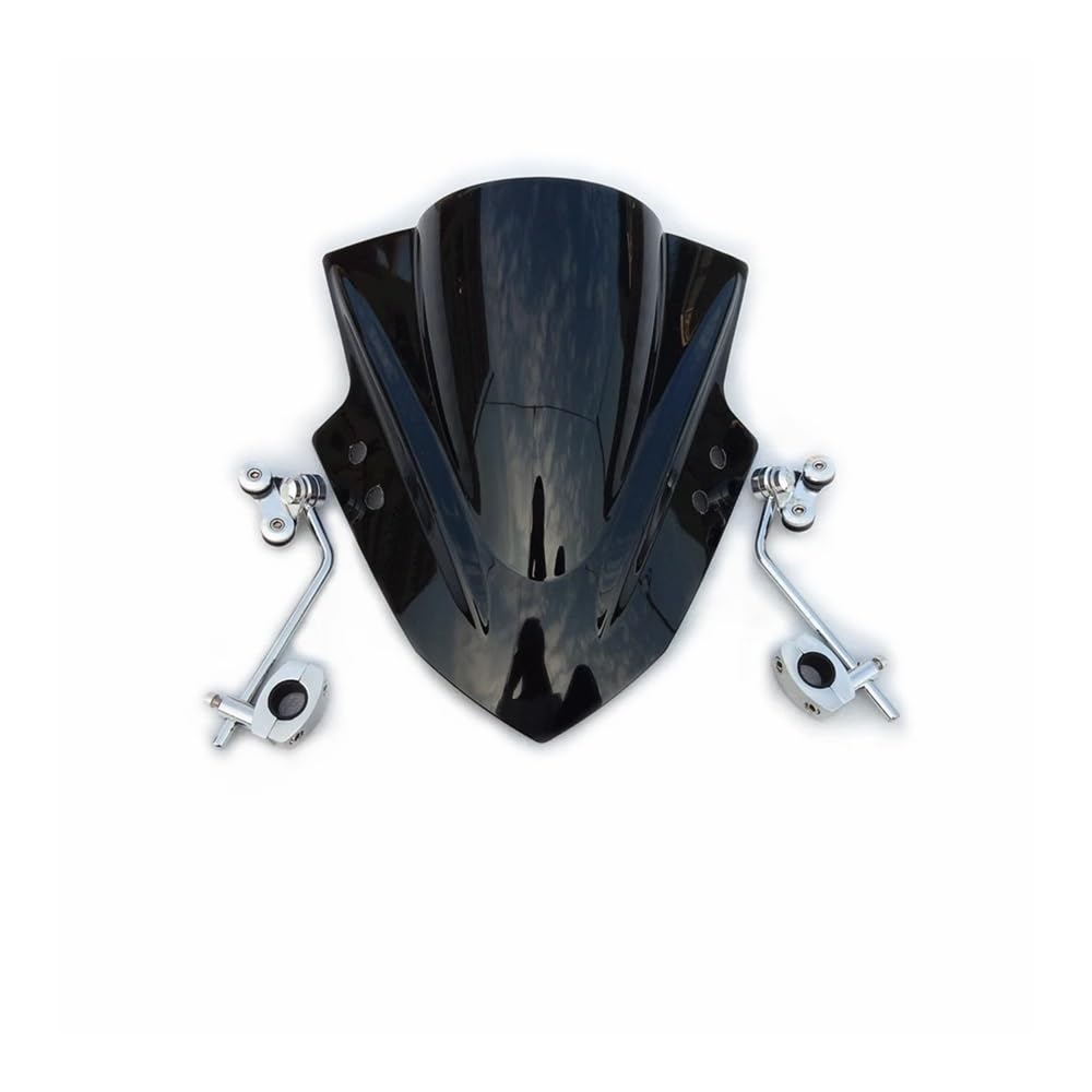 Motorrad Verkleidung Für Ho&nd&a CB300F CB400F CB500F CB 300F 400F 500F Windschutzscheibe Motorrad Windabweiser Clamp-On Variable Windschutzscheibe Spoiler Motorrad Verkleidung Für Ho&nd&a CB300F CB400F CB500F CB 300F 400F 500F Windschutzscheibe Motorrad Windabweiser Clamp-On Variable Windschutzscheibe Spoiler von LDWPMFD
