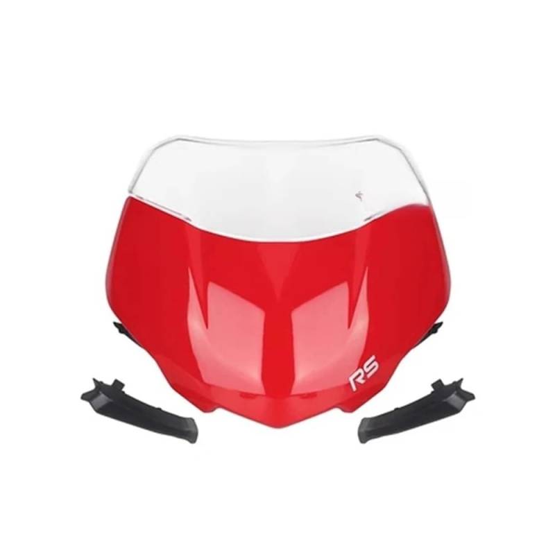Motorrad Verkleidung Für Street Triple 765RS 765 RS Moto2 2023 Motorrad Frontscheibe Windschutzscheibe Visier Windschutz Schild Spoiler Deflektor von LDWPMFD